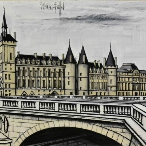 ベルナール・ビュッフェ「コンシェルジュジュリー」ギャルリーためなが｜Bernard Buffet≪Conciergerie≫Galerie Tamenaga